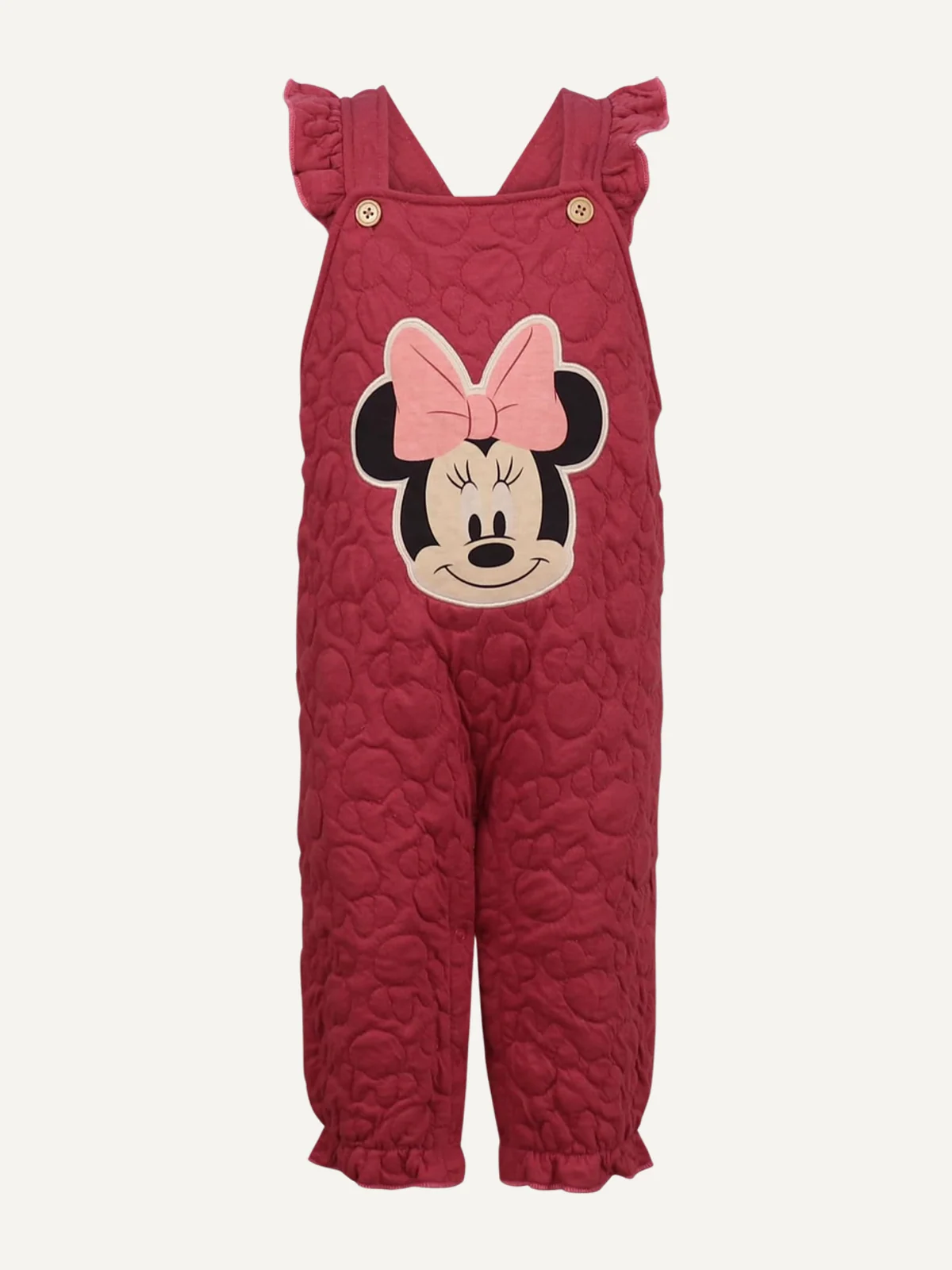 Minnie Mouse Conjunto de overol polo manga larga — vista 4