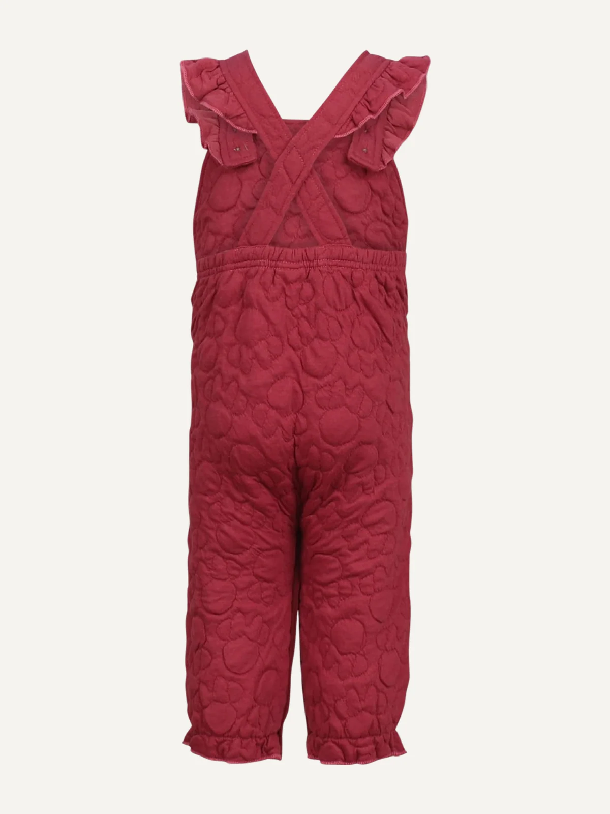 Minnie Mouse Conjunto de overol polo manga larga — vista 3