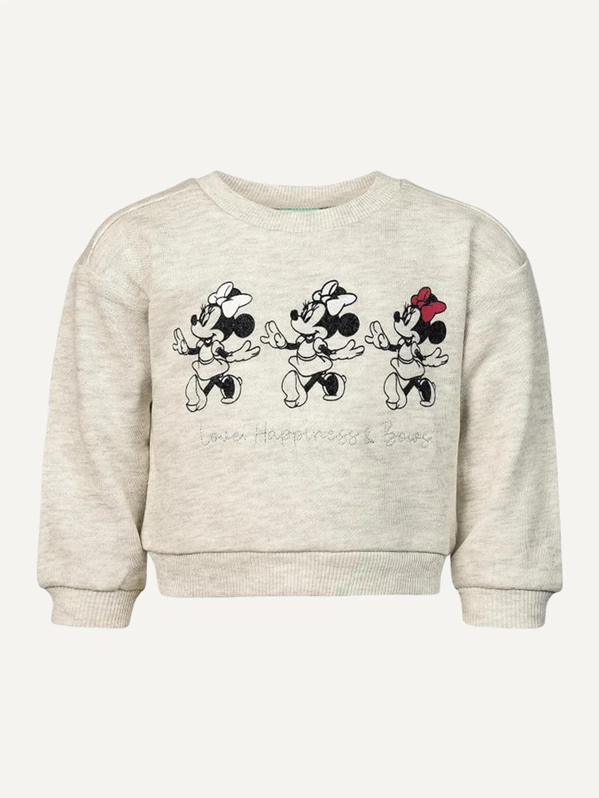 Minnie Mouse Conjunto de 2 piezas polera manga larga y falda negra — vista 3