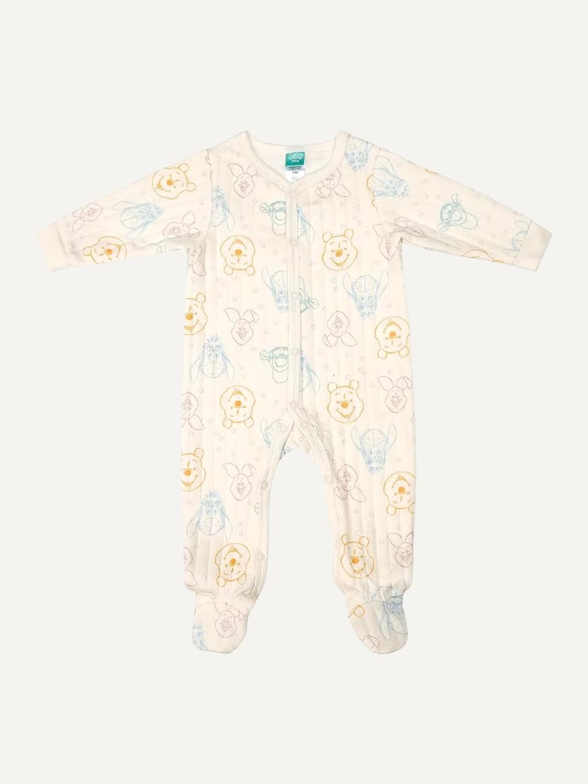 Winnie the Pooh Pijama mameluco acolchado x2 — vista 2