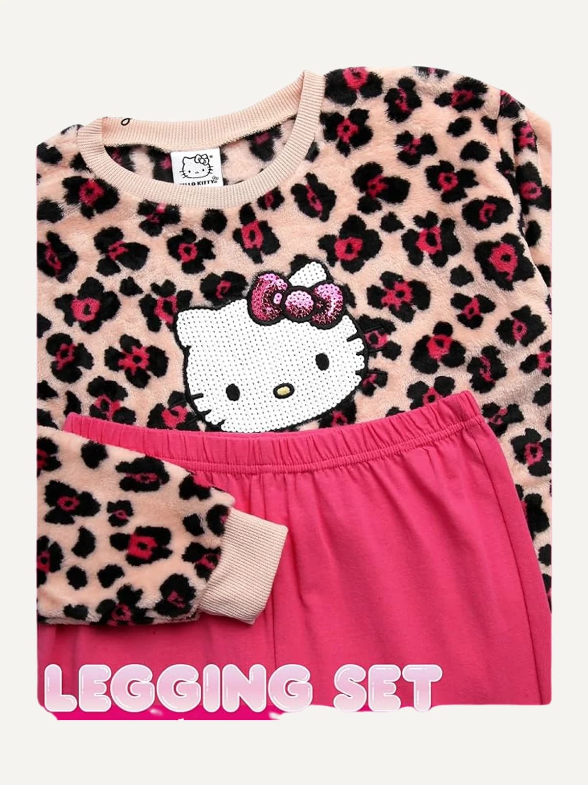 Conjunto de 2 piezas polera y leggings a juego — vista 2