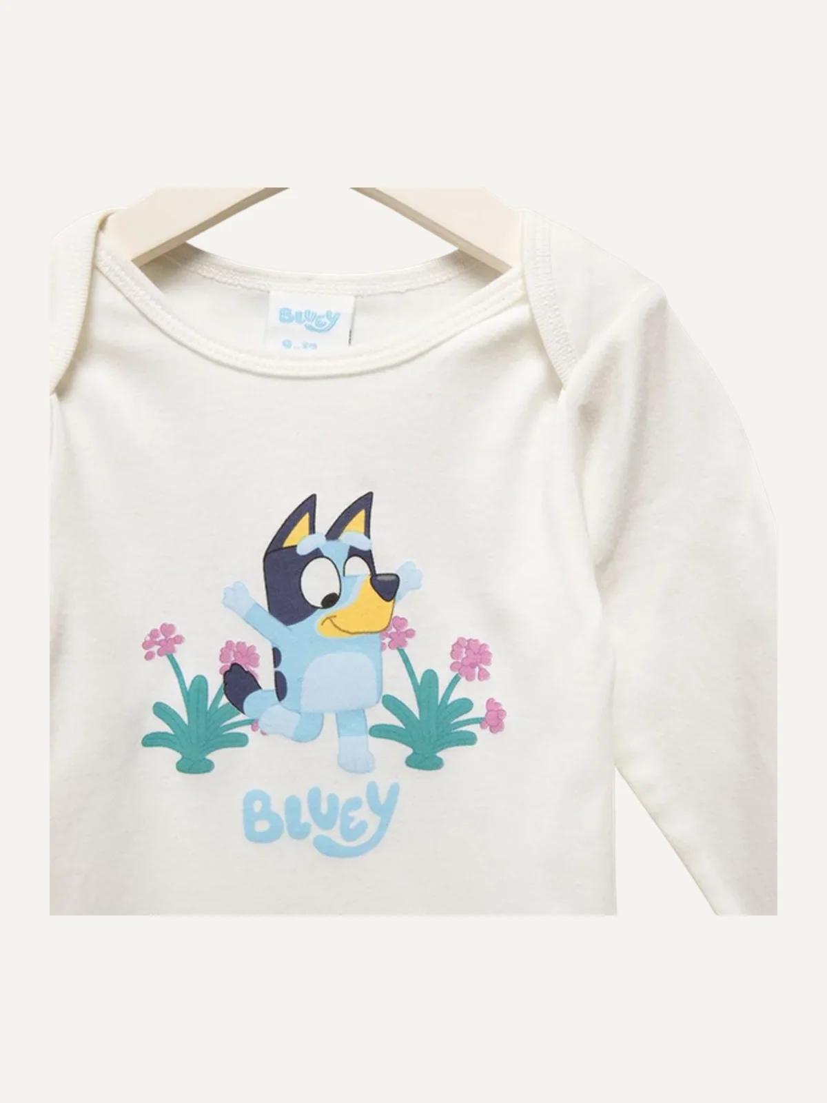 Conjunto Bluey de 3 piezas marfil para niña — vista 3
